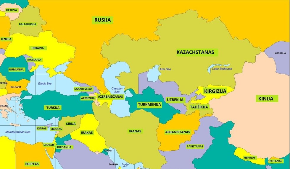 Vidurio Azija