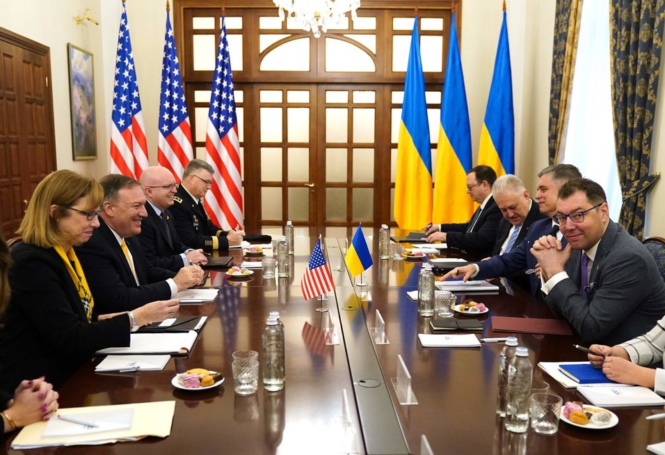 JAV ir Ukrainos derybinių grupių susitikimas (nuotr. SCANPIX)