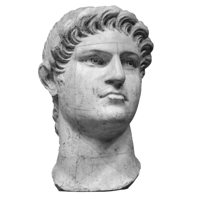 Imperatoriaus Nerono biustas 