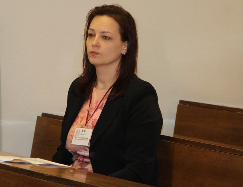 Vilniaus universiteto dėstytoja dr. Laura Niedzviegienė. Augustės Andrejaitytės nuotr.