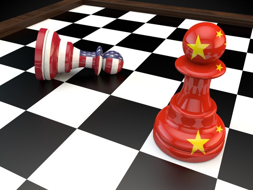 JAV ir Kinija (nuotr. 123rf.com)