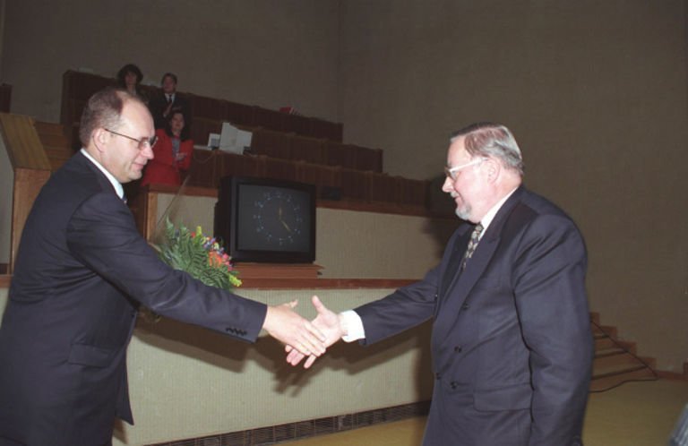 Vytautas Landsbergis ir Gediminas Vagnorius