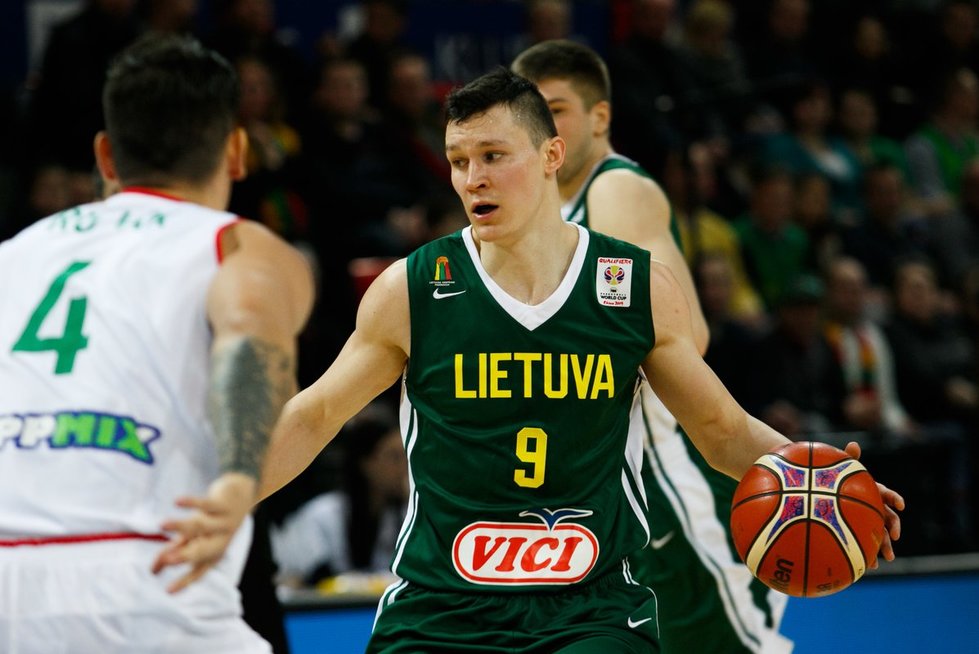 Atranka į pasaulio krepšinio čempionatą: Lietuva - Vengrija (nuotr. Tv3.lt/Ruslano Kondratjevo)