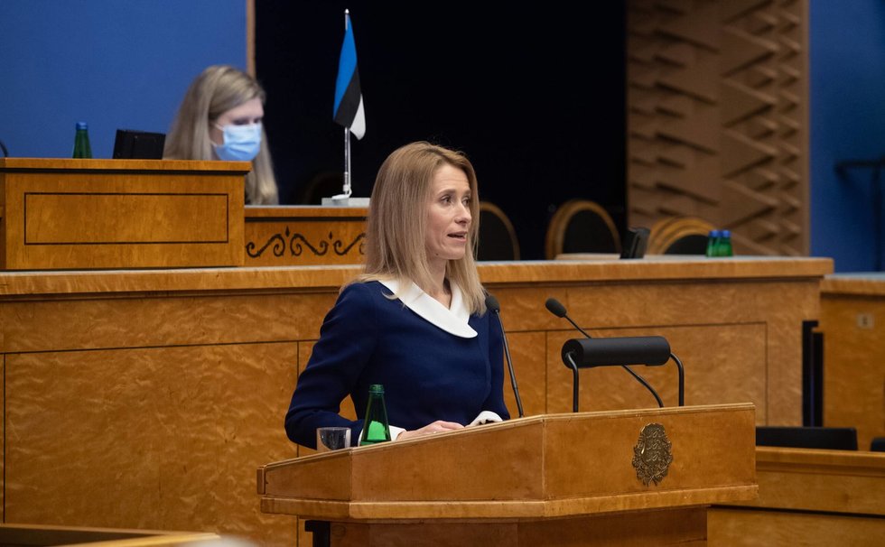Estijos premjerė Kaja Kalas (nuotr. SCANPIX) 