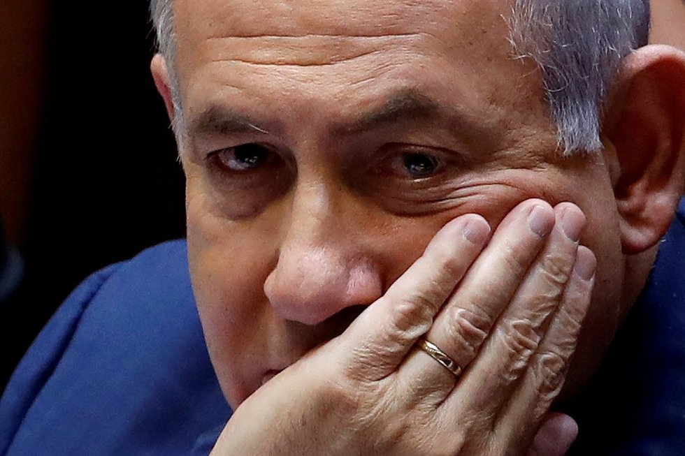 Izraelio ministras pirmininkas Benjaminas Netanyahu. (nuotr. SCANPIX)