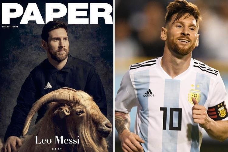 Lionelis Messi (nuotr. Twitter)