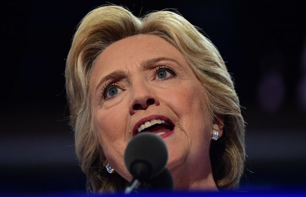Hillary Clinton pažadėjo būti „visų amerikiečių“ prezidentė (nuotr. SCANPIX)