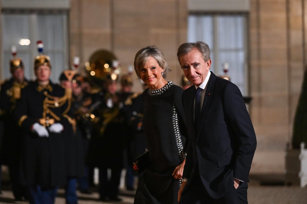 Bernardas Arnault su žmona Helene (nuotr. SCANPIX)