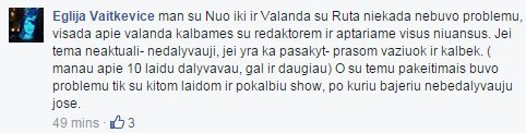 E. Vaitkevičė (nuotr. facebook.com)