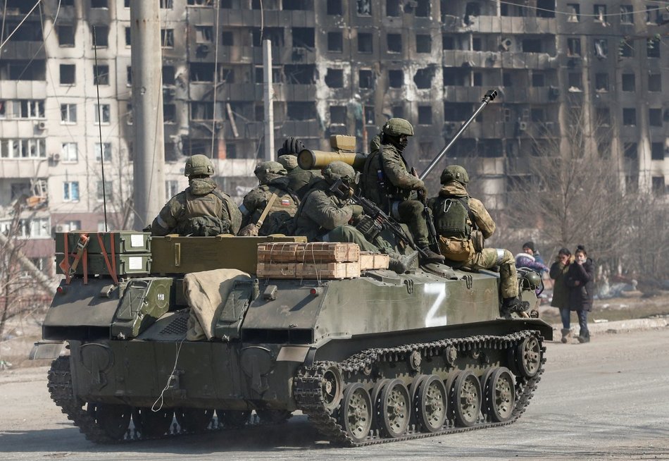 Rusijos kariuomenė, okupantai (nuotr. SCANPIX)