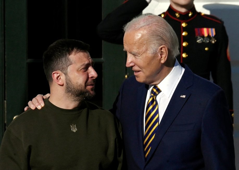 Zelenskis susitiko su Bidenu (nuotr. SCANPIX)