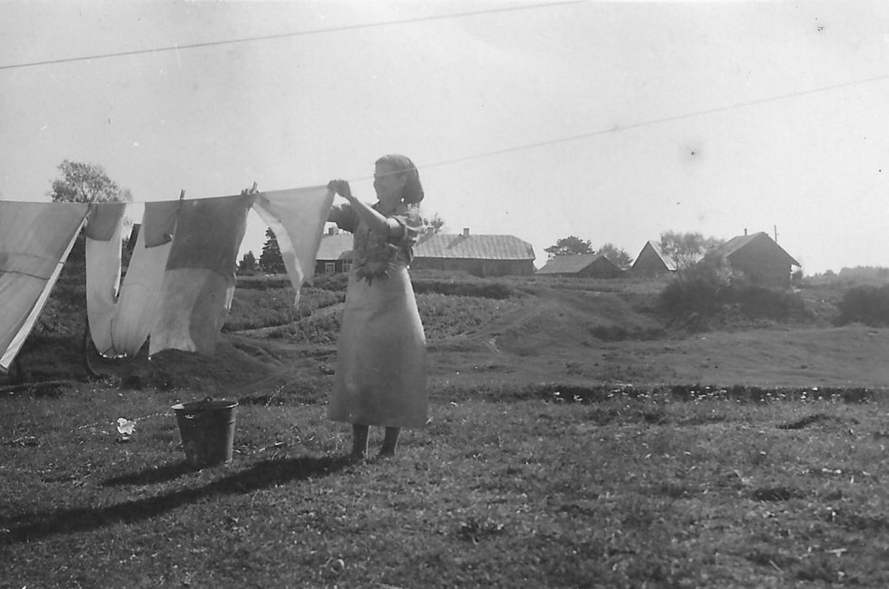 Daug metų Ona dirbo kooperatyve skalbėja. (nuotr. asm. archyvo)