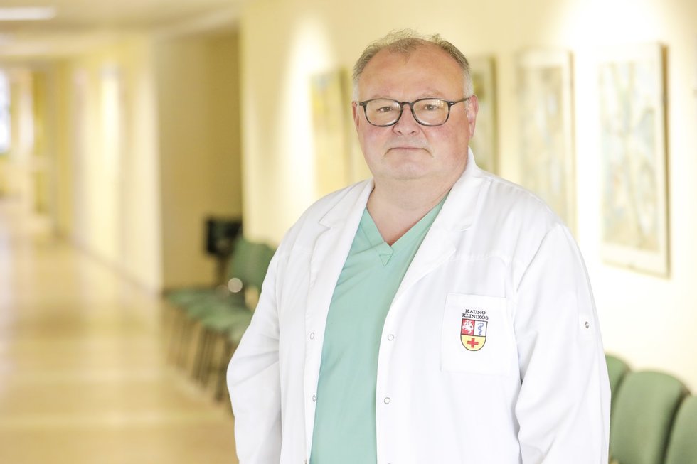 Prof. dr. Ramūnas Unikas (Nuotr. Kauno klinikų)
