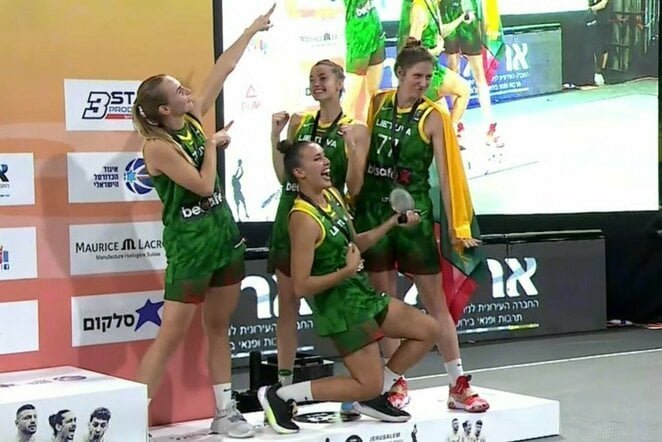 Lietuvos moterų 3x3 krepšinio rinktinė (nuotr. FIBA)