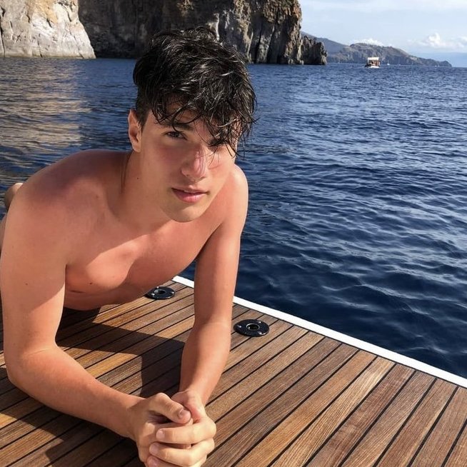 Modelis Edoardo Santini (nuotr. Instagram)