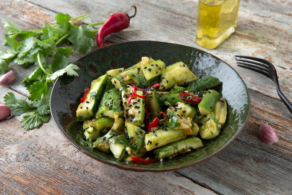 Chopped cucumber salad (Photo from the press release) 