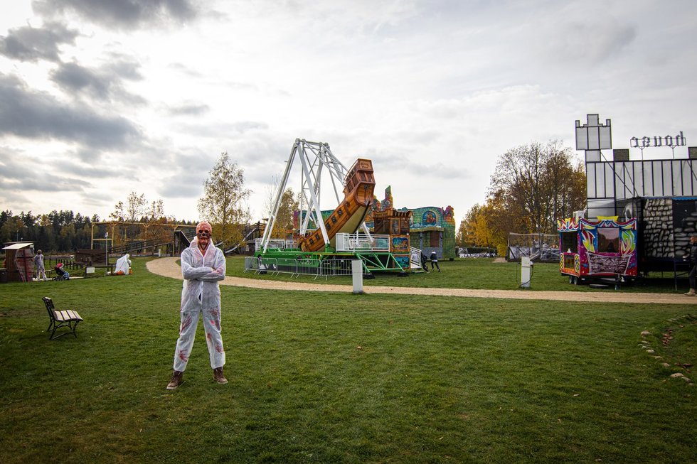 Iki Helovyno Anykščiuose lankytojus gąsdins “Siaubo parkas“ (nuotr. Labirintų parko archyvas)