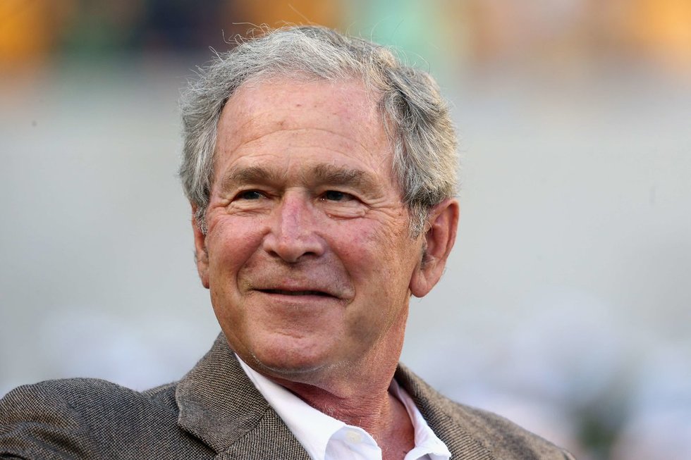 George'as W. Bushas (nuotr. SCANPIX)