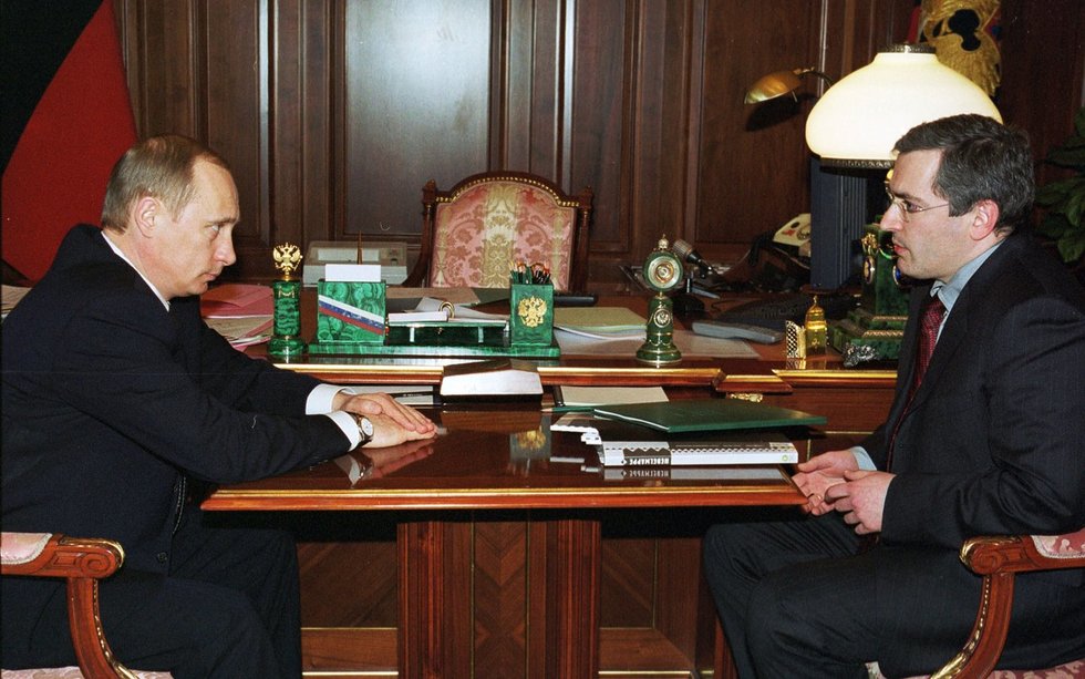 V. Putino ir „Jukos“ vadovo M. Chodorkovskio susitimas, 2002-ieji