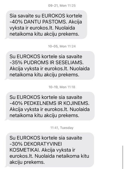 Eurokos reklama