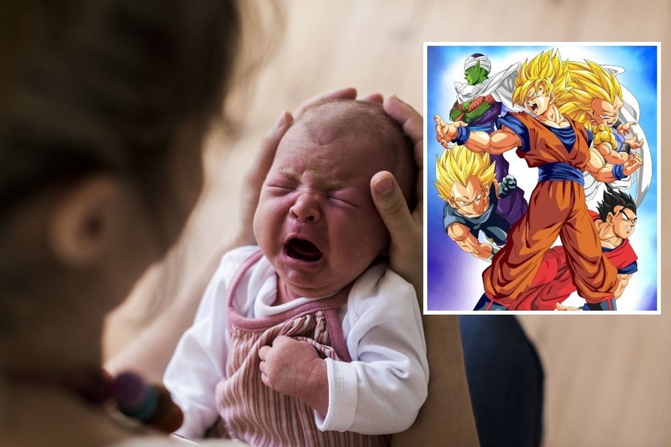 Poros duotas vardas dukrai šokiravo giminę: nori pagerbti „Dragon Ball Z“ (tv3.lt fotomontažas)