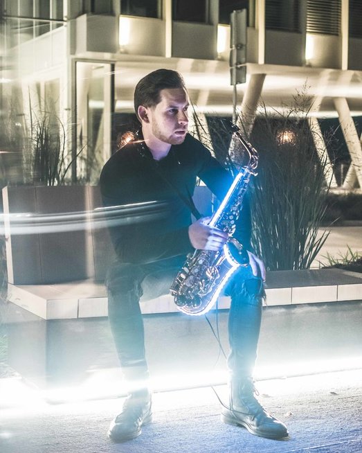 Saksofonistas Žygimantas savo karjerą pradėjo tiesiog gatvėje, o dabar koncertuoja prabangiuose renginiuose (nuotr. asm. archyvo)