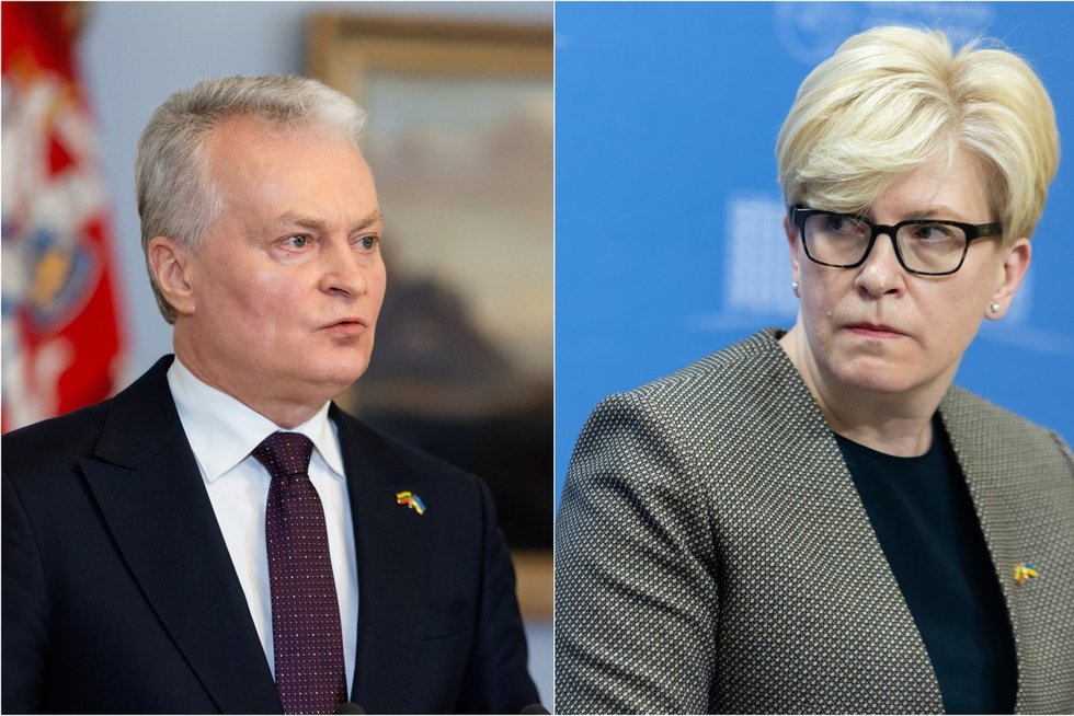 Prezidentas Nausėda ir premjerė Šimonytė susikirto dėl infliacijos (nuotr. TV3)