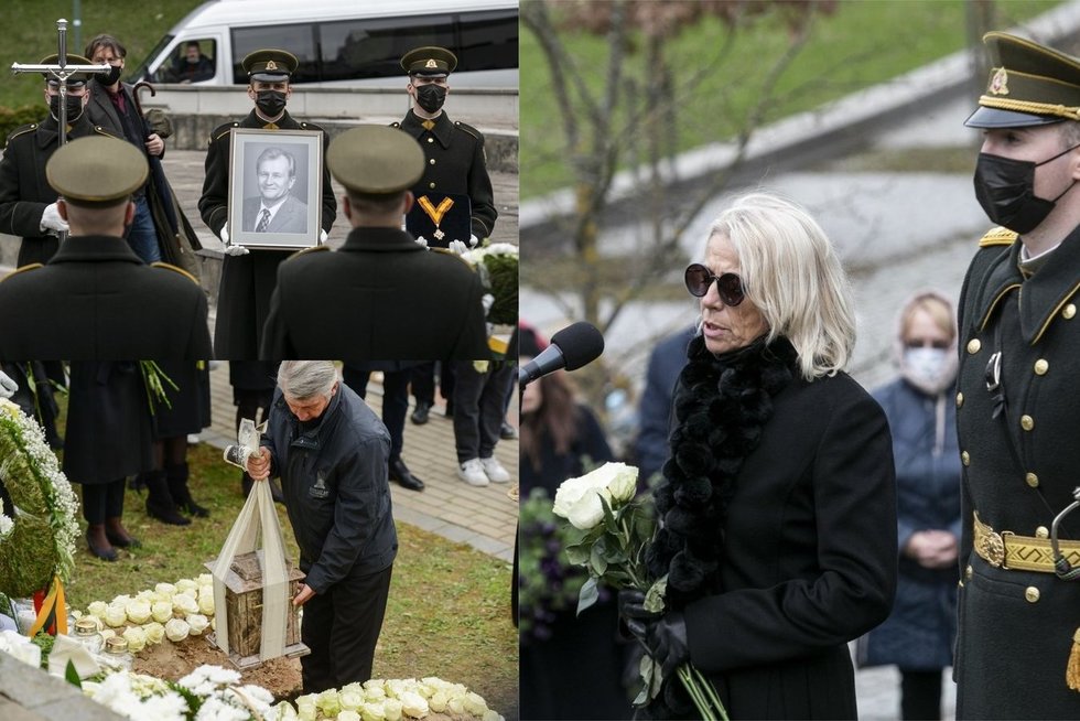 K. Glavecko laidotuvės, žmona R. Rutkelytė (tv3.lt fotomontažas)