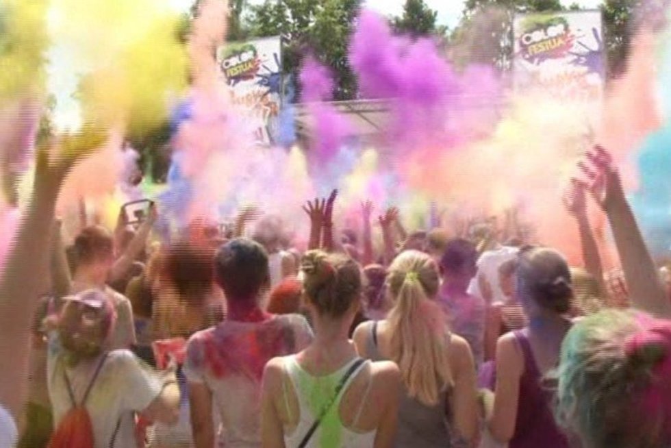 Spalvų šventė Ukrainoje (nuotr. TV3)