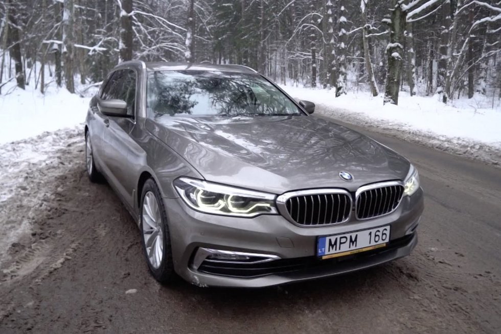 Naudoto BMW 520d apžvalga: subrendęs kelyje ir plati variklių gama (nuotr. stop kadras)
