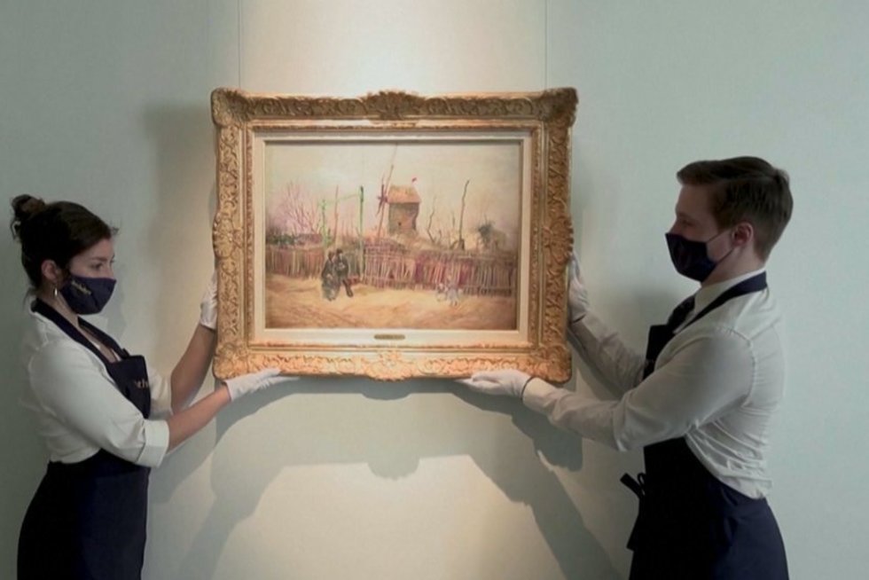 Po šimtmečio bus galima išvysti dar nematytą Vincento Van Gogo paveikslą (nuotr. stop kadras)