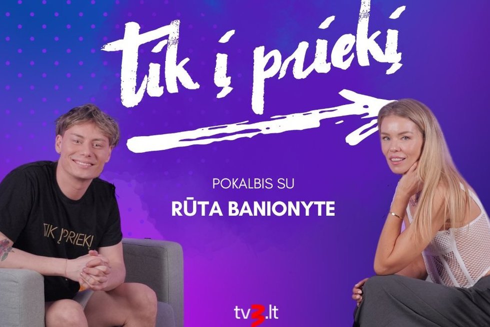 TIK Į PRIEKĮ. Rūta Banionytė  (tv3.lt koliažas)