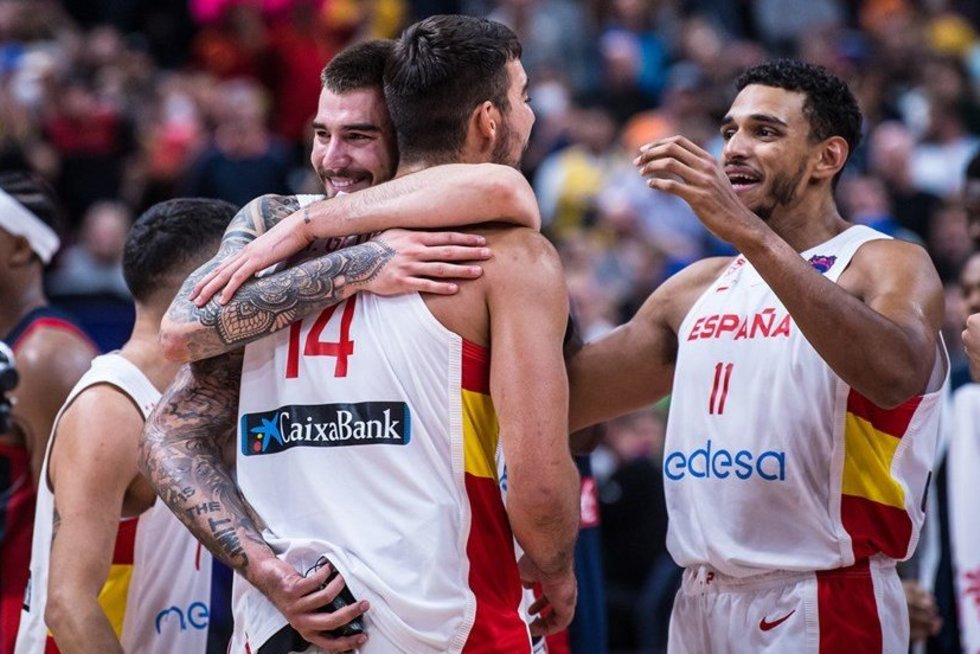 Ispanijos rinktinė (nuotr. FIBA Europe)