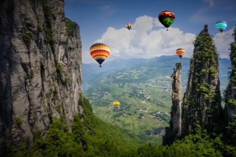 Oro balionų festivalis (nuotr. TV3)