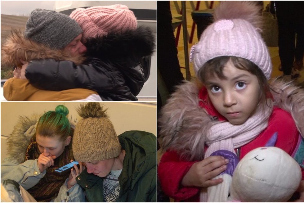 Specialus TV3 reportažas iš Lenkijos-Ukrainos pasienio: karo pabėgėliai pasakoja apie savo išgyvenimus (tv3.lt koliažas)