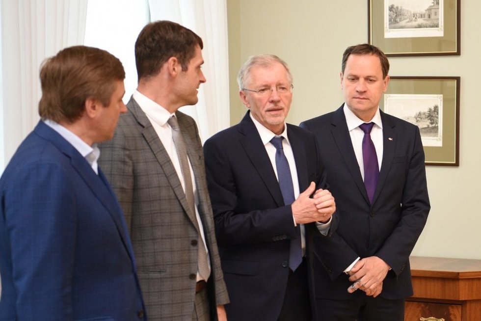 Koalicijos partijų lyderių susitikimas su Prezidentu (nuotr. Fotodiena)    
