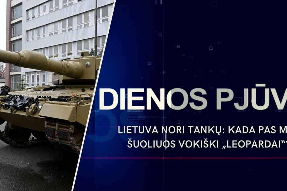 Lietuva nori tankų: kada pas mus šuoliuos vokiški „leopardai“? (tv3.lt koliažas)