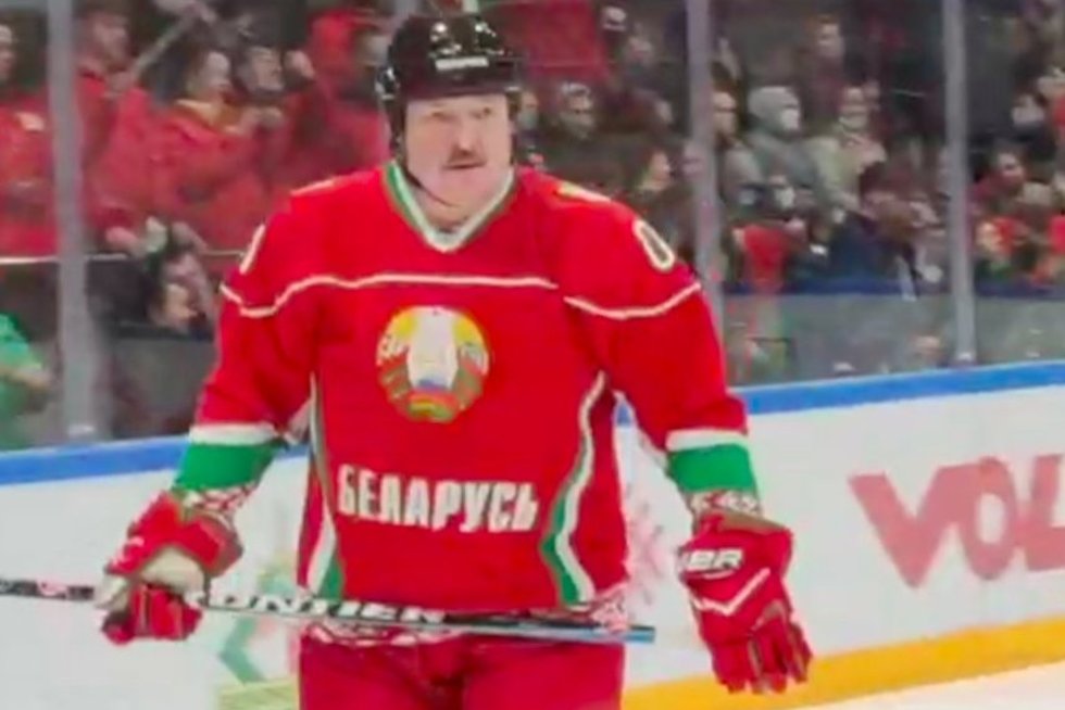 A. Lukašenka (nuotr. stop kadras)