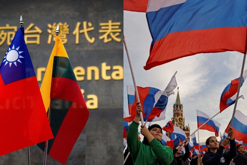 Ekspertas vertina Taivano technologijų karui tiekimą Rusijai: „Elgiasi kaip bet kuri gudri valstybė“ (tv3.lt koliažas)