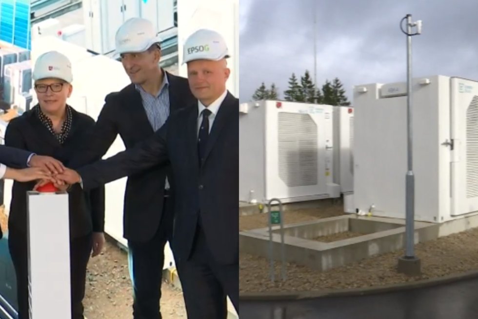 Lietuva oficialiai atsidarė elektros energijos baterijų parkus – saugo nuo grėsmių iš Rusijos (tv3.lt koliažas)