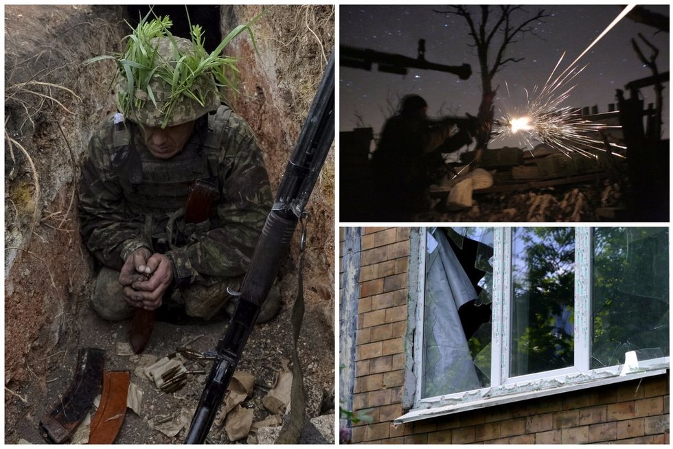 Iki pergalės kovoti pasišovusiems Kijevo kariams padeda paprasti civiliai (nuotr. SCANPIX) tv3.lt fotomontažas