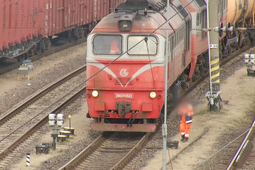 Lietuvos geležinkeliai (nuotr. stop kadras)