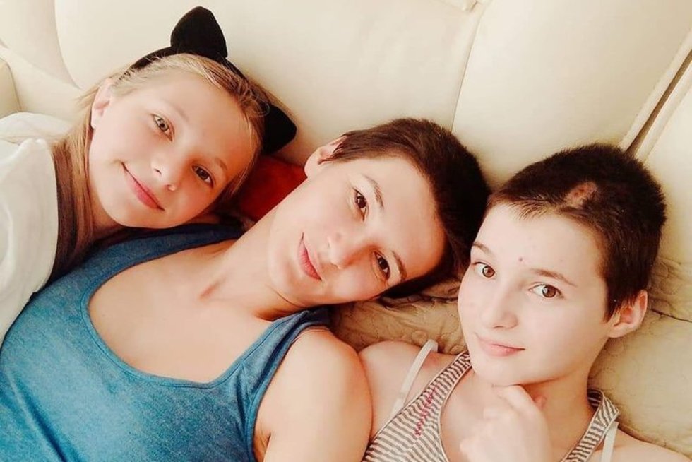 Laidoje „Lūžis“ vieši dviejų mergaičių mama Vitalija Vosylė (nuotr. facebook.com)