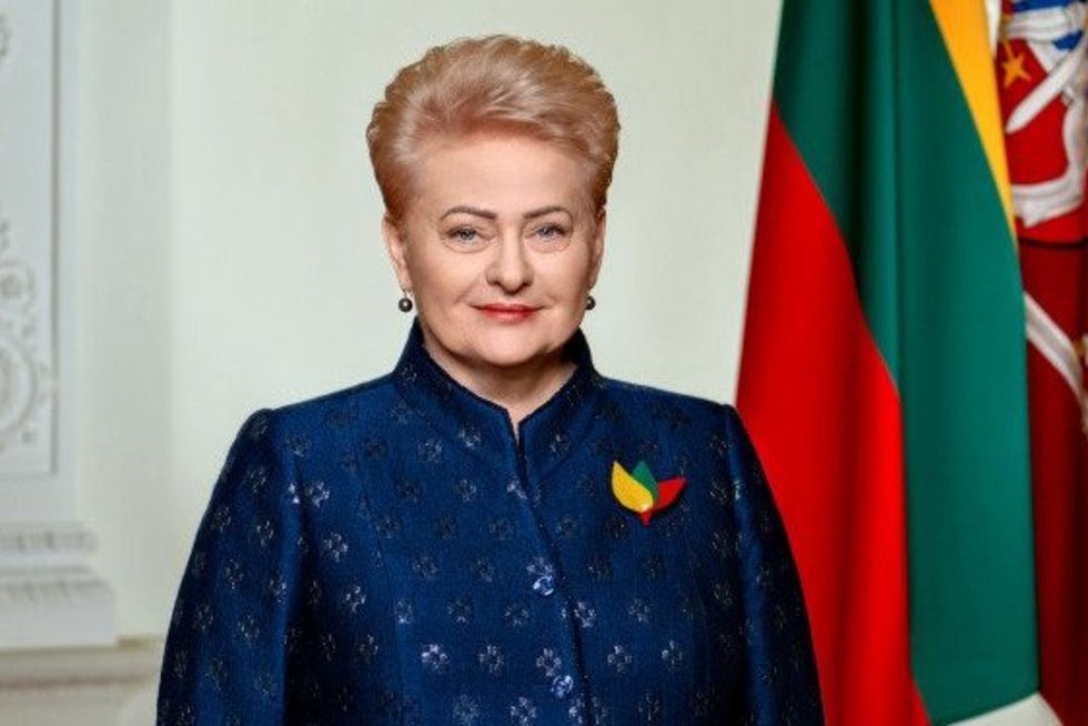 Grybauskaitė paviešino ypatingą nuotrauką: pozavo su Lietuvos krepšininkais