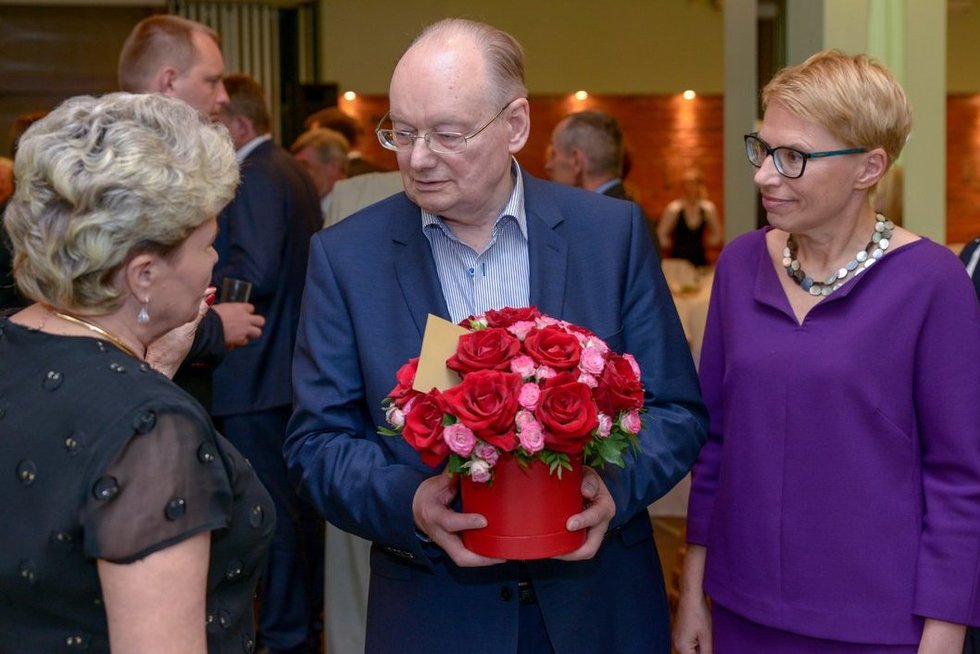 Česlovas Juršėnas atšventė 80-ąją gimtadienį (nuotr. Fotodiena.lt)