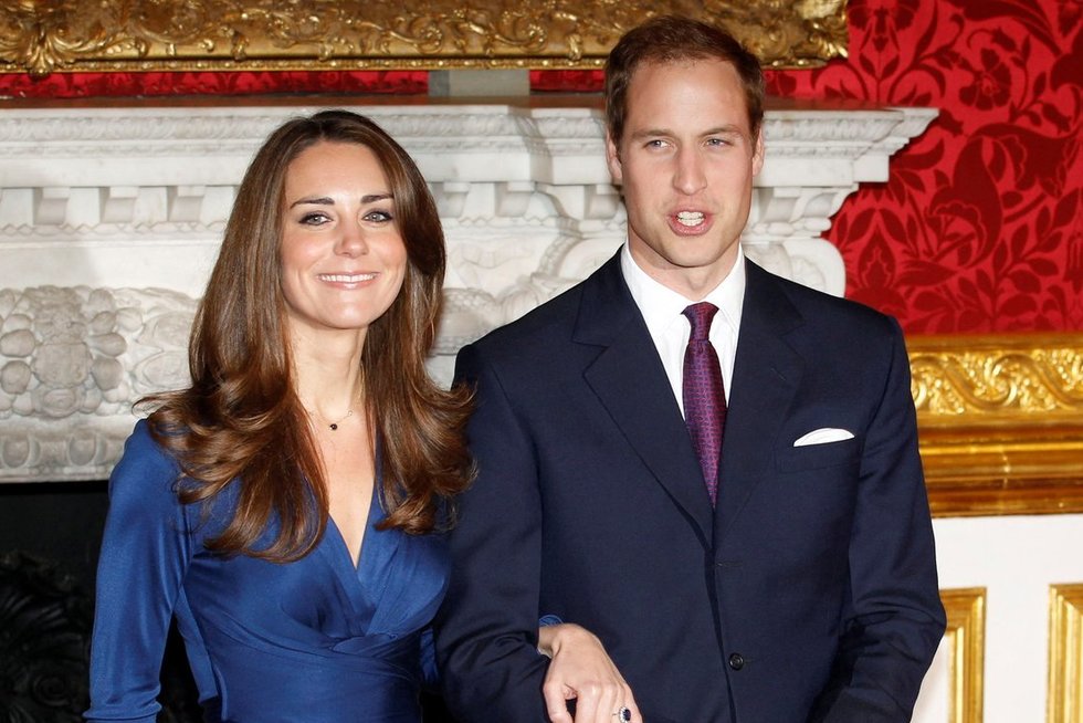 Kate Middleton ir Princas Williamas (nuotr. SCANPIX)