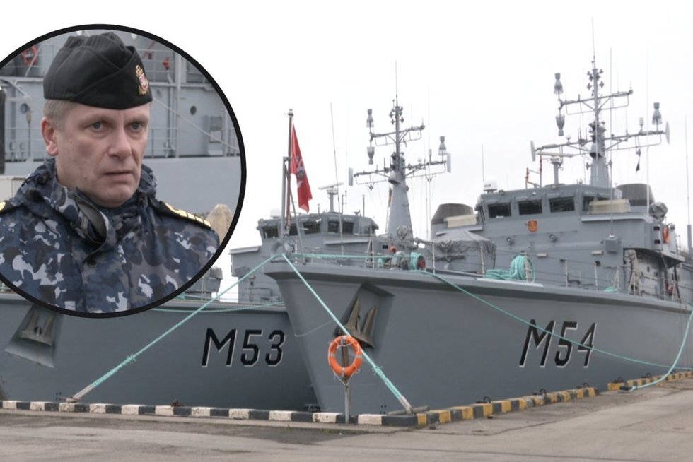 Kariuomenės kapitonas apie neramumus Baltijos jūroje: „Negalime sakyti, kad grėsmių lygis ateityje mažėtų“ (tv3.lt koliažas)