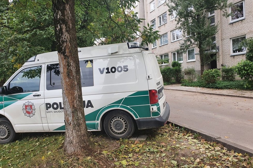 Vilniuje bute rastas miręs vyras – šalia buvo tik 8-erių metų mergaitė (nuotr. Broniaus Jablonsko)
