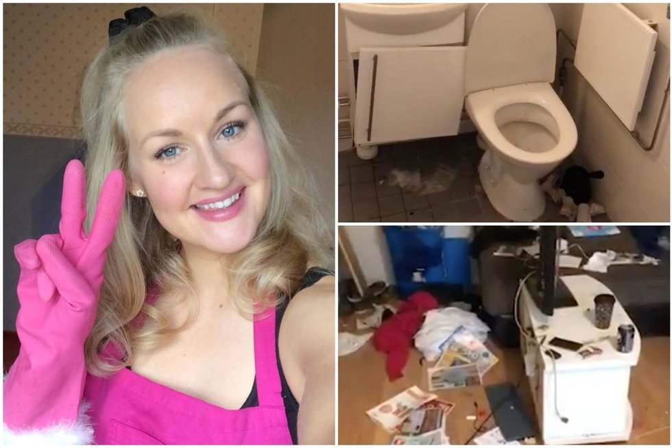 27-erių mergina nemokamai tvarko žmonių namus (nuotr. Instagram)