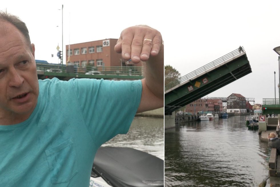 Liudininkas apie į Danės upę įvažiavusio automobilio tragediją: „Kažkas bandė šokti į vandenį“ (tv3.lt koliažas)